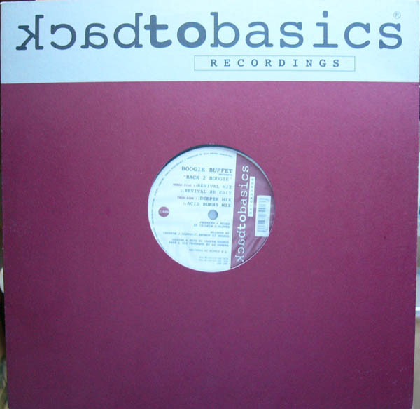 Boogie Buffet - Back 2 Boogie | Back To Basics (B2B 1007)