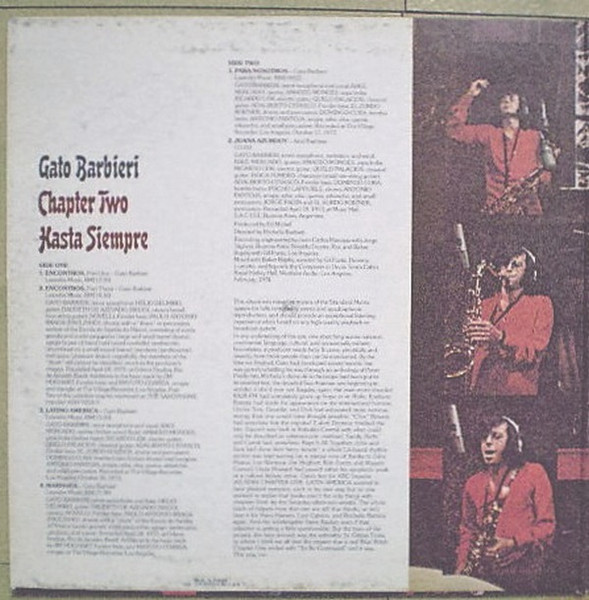 Gato Barbieri - Chapter Two: Hasta Siempre | ABC Impulse! (AS 9.236) - 4 Gato Barbieri - Chapter Two: Hasta Siempre | ABC Impulse! (AS 9.236) - 4