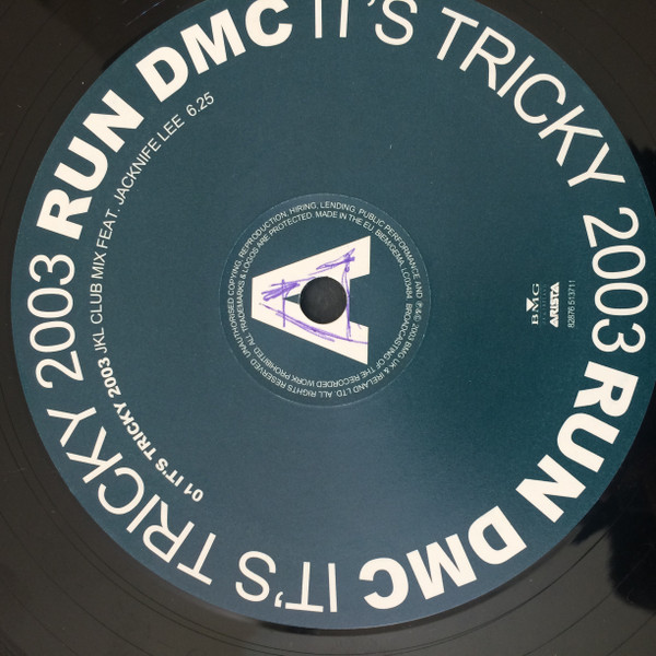 Run-DMC Feat Jacknife Lee - It's Tricky 2003 | Arista (Tricky001)