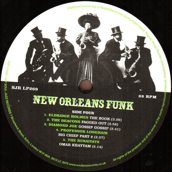Various - New Orleans Funk 3 (New Orleans: The Original Sound Of Funk Vol.3) (Two-Way-Pocky-Way, Gumbo Ya-Ya & The Mardi Gras Mambo) | Soul Jazz Records (SJR LP268) - 4 Various - New Orleans Funk 3 (New Orleans: The Original Sound Of Funk Vol.3) (Two-Way-Pocky-Way, Gumbo Ya-Ya & The Mardi Gras Mambo) | Soul Jazz Records (SJR LP268) - 4