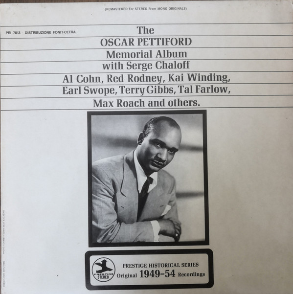 Oscar Pettiford - The Oscar Pettiford Memorial Album | Prestige (PRI 7813) - main