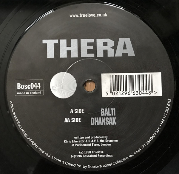 Thera - Balti / Dhansak | Boscaland Recordings (Bosc044)