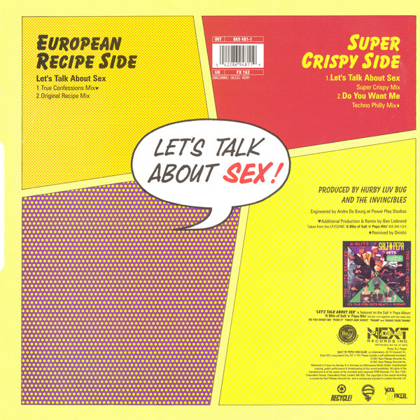 Salt 'N' Pepa - Let's Talk About Sex! | FFRR (FX 162) - 2 Salt 'N' Pepa - Let's Talk About Sex! | FFRR (FX 162) - 2