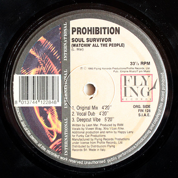 Prohibition - Soul Survivor (Watchin' All The People) | Flying International (FIN 128)