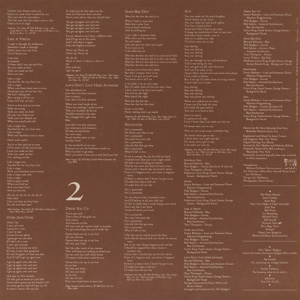 Madonna - Like A Virgin = ライク・ア・ヴァージン | Sire (P-13033) - 6