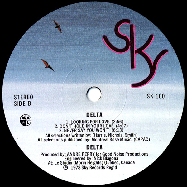 Delta - Delta | Sky Records (SK 100) - 4 Delta - Delta | Sky Records (SK 100) - 4