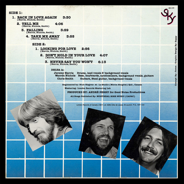 Delta - Delta | Sky Records (SK 100) - 2 Delta - Delta | Sky Records (SK 100) - 2