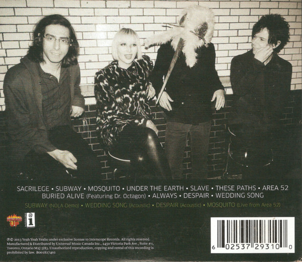 Yeah Yeah Yeahs - Mosquito (CD) | Interscope Records (B001827402) - 2