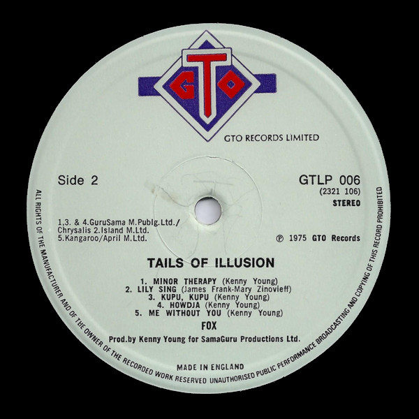 Fox - Tails Of Illusion | GTO (GTLP 006) - 4