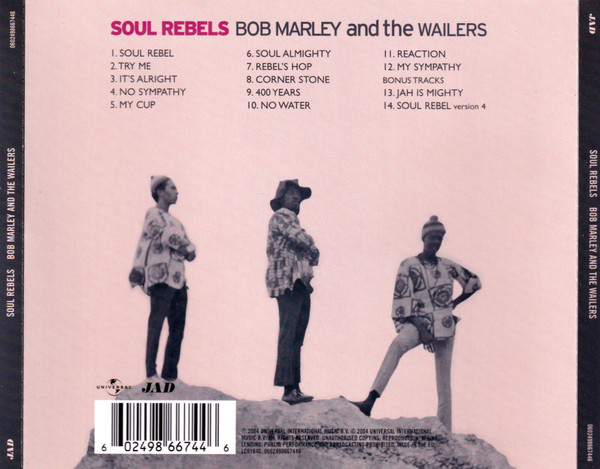 Bob Marley & The Wailers - Soul Rebels | JAD (0602498667446) - 2