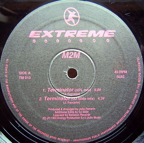 M2M - Terminator | Extreme Records (TM 010)