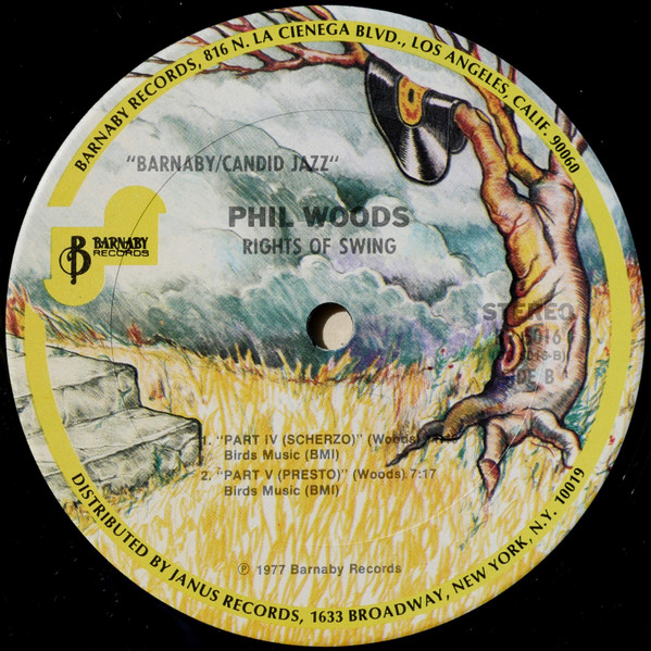 Phil Woods - Rights Of Swing | Barnaby Records (BR 5016) - 4