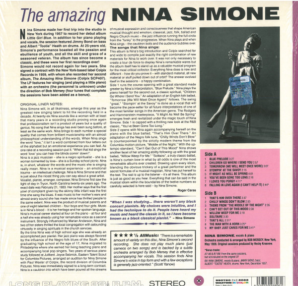 Nina Simone - The Amazing Nina Simone | WaxTime In Color (950720)