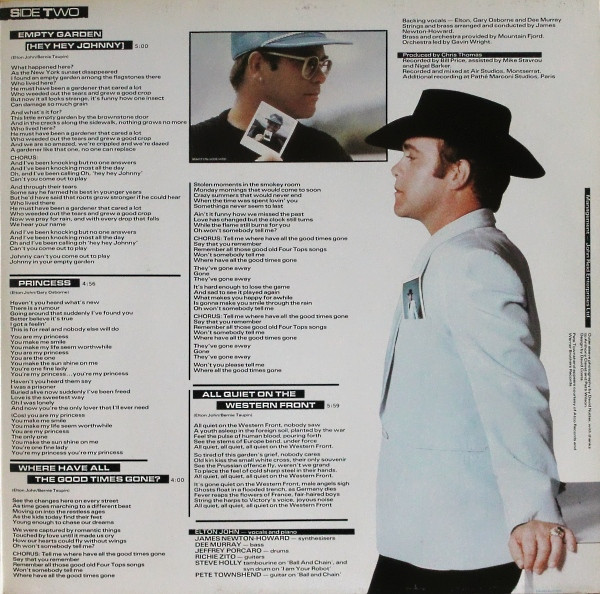 Elton John - Jump Up! | The Rocket Record Company (6302 180) - 3