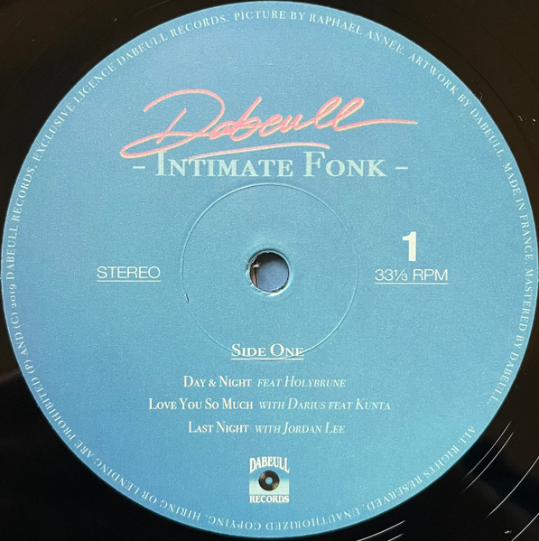 Dabeull - Intimate Fonk | Dabeull Records (none) - 2