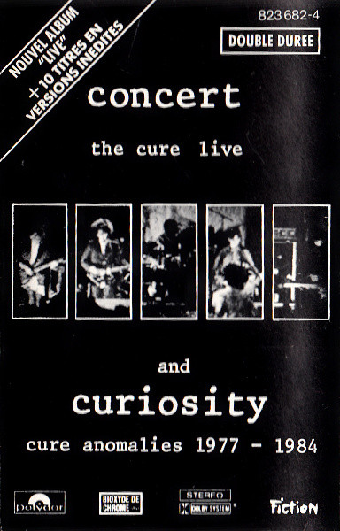 The Cure - Concert (The Cure Live) And Curiosity (Cure Anomalies 1977 - 1984) | Polydor (823 682-4)