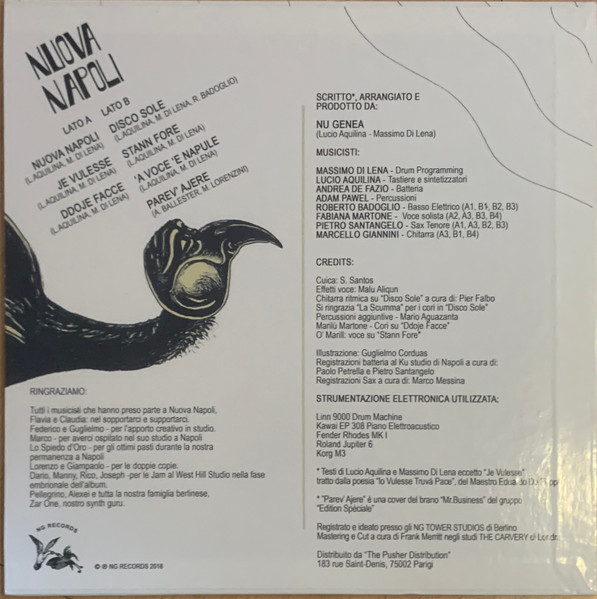 Nu Genea - Nuova Napoli | NG Records (NG 01) - 2