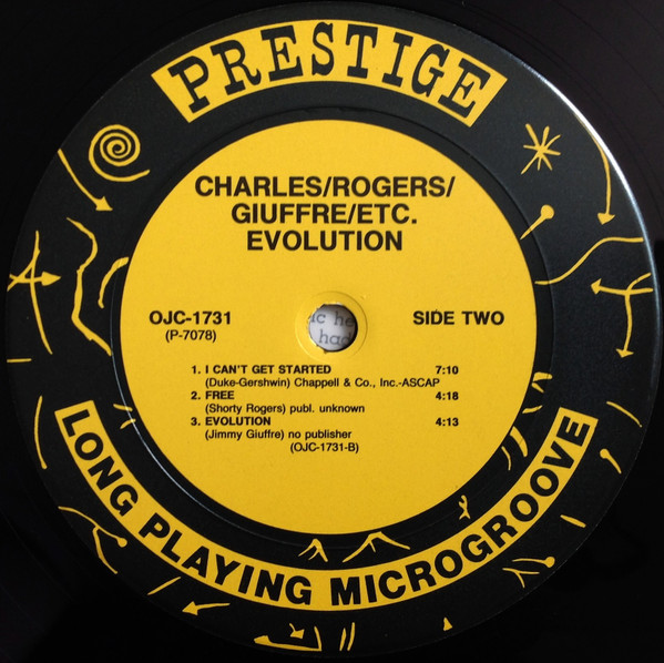 Teddy Charles / Shorty Rogers / Jimmy Giuffre / Charles Mingus / Shelly Manne - Evolution | Original Jazz Classics (OJC-1731) - 4