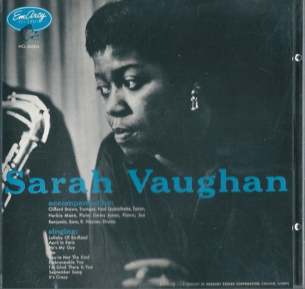 Sarah Vaughan - Sarah Vaughan | EmArcy (814 641-2) Sarah Vaughan - Sarah Vaughan | EmArcy (814 641-2)