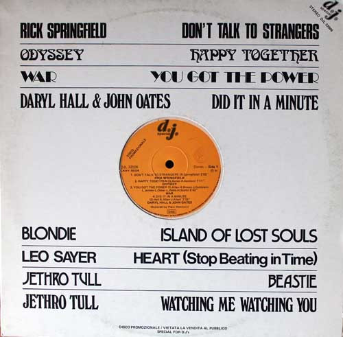 Various - Disco Promozionale | D.J. Special (DJL 32006)
