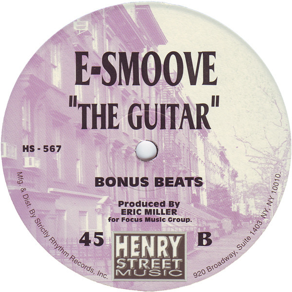 E-Smoove - The Guitar | Henry Street Music (HS 567) - 2
