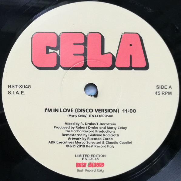Cela - I'm In Love | Best Record Italy (BST-X045) - 3