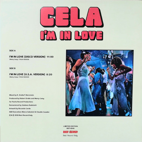 Cela - I'm In Love | Best Record Italy (BST-X045) - 2