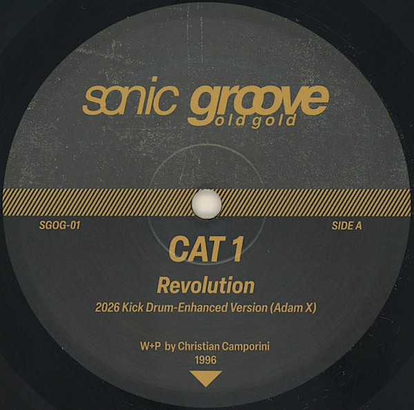 Cat 1 - Revolution / Axion | Sonic Groove (SGOG-01)
