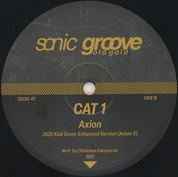 Cat 1 - Revolution / Axion | Sonic Groove (SGOG-01) - 2