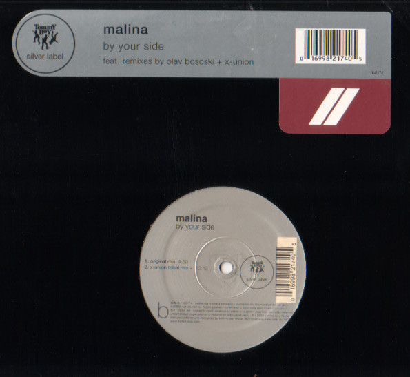 Malina - By Your Side | Tommy Boy Silver Label (TB 2174)