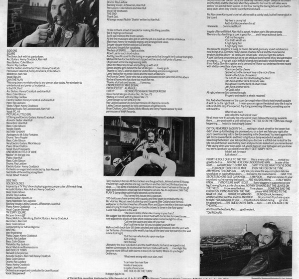 Alan Hull - Squire | Warner Bros. Records (K 56121) - 2 Alan Hull - Squire | Warner Bros. Records (K 56121) - 2