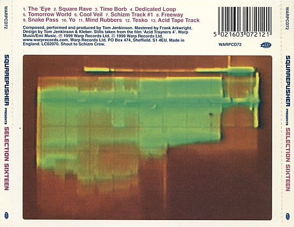 Squarepusher - Selection Sixteen | Warp Records (WARPCD72) - 2