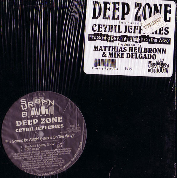 Deep Zone Featuring Ceybil Jefferies - It's Gonna Be Alright (Help Is On The Way) | Sub-Urban (SU-19) - 3 Deep Zone Featuring Ceybil Jefferies - It's Gonna Be Alright (Help Is On The Way) | Sub-Urban (SU-19) - 3