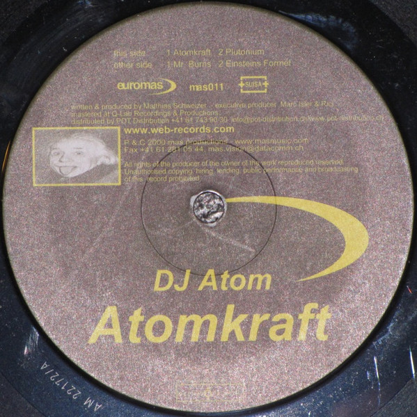 DJ Atom - Atomkraft | Euromas (MAS011) - main