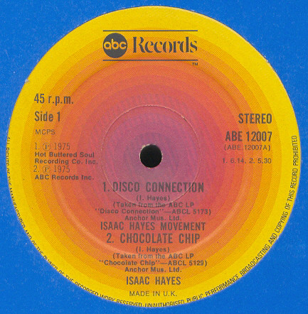 Isaac Hayes Movement / Isaac Hayes - Four Tracks From Isaac Hayes | ABC Records (ABE 12007) - 2 Isaac Hayes Movement / Isaac Hayes - Four Tracks From Isaac Hayes | ABC Records (ABE 12007) - 2