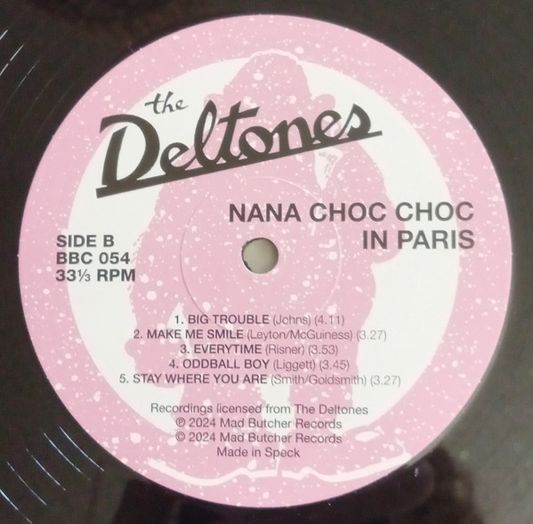 The Deltones - Nana Choc Choc In Paris | Black Butcher Classics (BBC 054) - 4 The Deltones - Nana Choc Choc In Paris | Black Butcher Classics (BBC 054) - 4