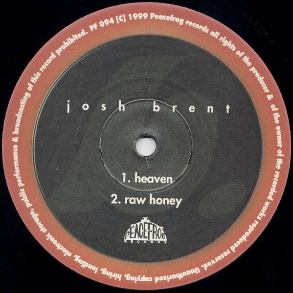 Josh Brent - Clap Your Hands (USED) | Peacefrog Records (PF094) - 2
