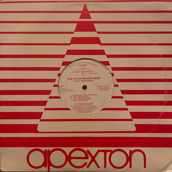 The Rhythm Masters - Our Ultimate Breaks | Underworld Records (AP 138) - 3