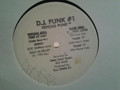 DJ Funk - Psycho Funk EP | Funk Records (DJ 003)