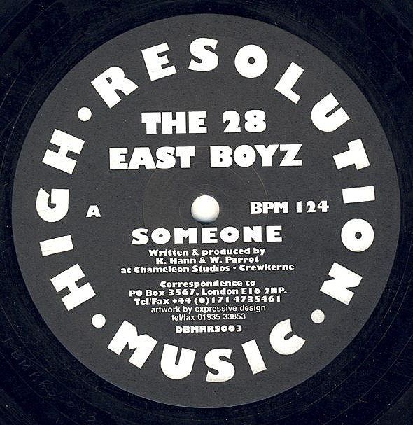 The 28 East Boyz - Someone | High Resolution Records (DBMRRS003) The 28 East Boyz - Someone | High Resolution Records (DBMRRS003)