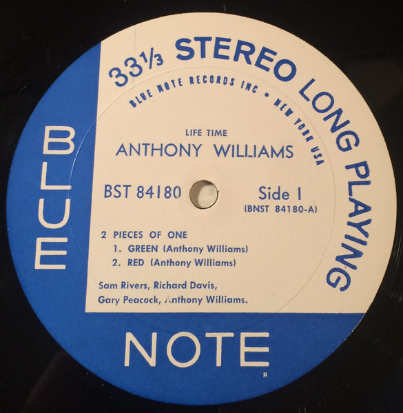 Anthony Williams - Life Time | Blue Note (BST 84180) - 3 Anthony Williams - Life Time | Blue Note (BST 84180) - 3