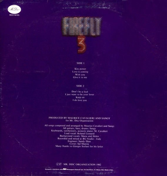 Firefly - Firefly 3 | Mr. Disc Organization (MDO 58705) - 2