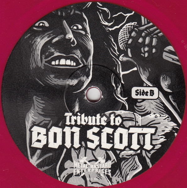The Allstars Band - Tribute To Bon Scott (Limited Edition - Red Translucent Vinyl) [Vinyl] | Metal Bastard Enterprises (MB116) - 4