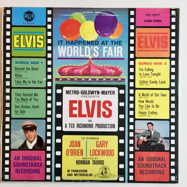 Elvis Presley - It Happened At The World's Fair | RCA Victor (LSP-2697) - 2