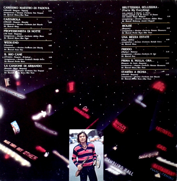 Fred Bongusto - Professionista Di Notte | Warner Bros. Records (T 56514) - 2