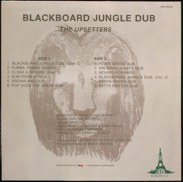 The Upsetters - Blackboard Jungle Dub | Clocktower Records (LPCT 0115-R) - 3 The Upsetters - Blackboard Jungle Dub | Clocktower Records (LPCT 0115-R) - 3