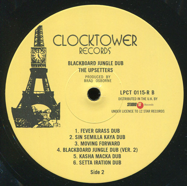 The Upsetters - Blackboard Jungle Dub | Clocktower Records (LPCT 0115-R) - 2 The Upsetters - Blackboard Jungle Dub | Clocktower Records (LPCT 0115-R) - 2