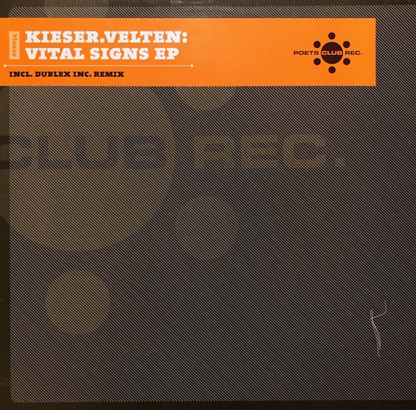 Kieser.Velten - Vital Signs EP | Poets Club Records (PCR 034) - main Kieser.Velten - Vital Signs EP | Poets Club Records (PCR 034) - main