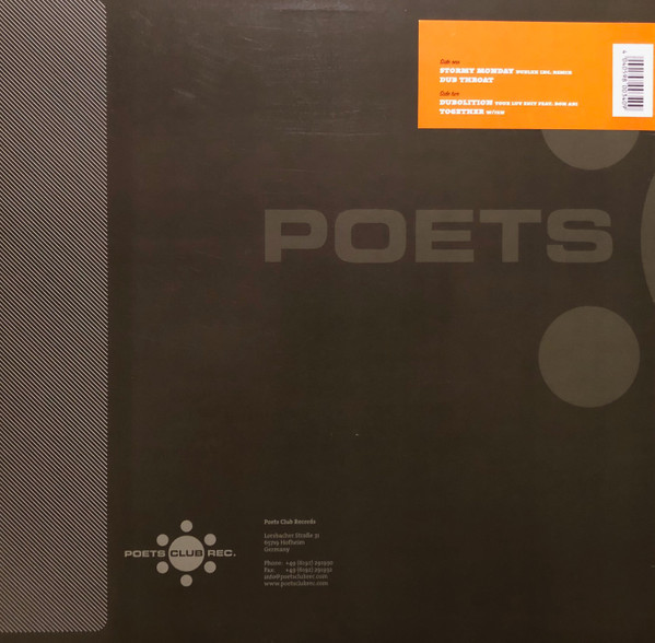 Kieser.Velten - Vital Signs EP | Poets Club Records (PCR 034) - 2 Kieser.Velten - Vital Signs EP | Poets Club Records (PCR 034) - 2