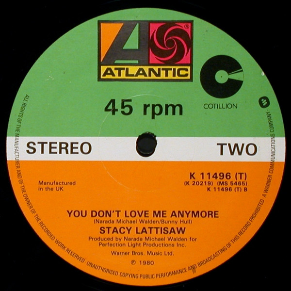Stacy Lattisaw - Jump To The Beat | Atlantic (K 11496 (T)) - 2